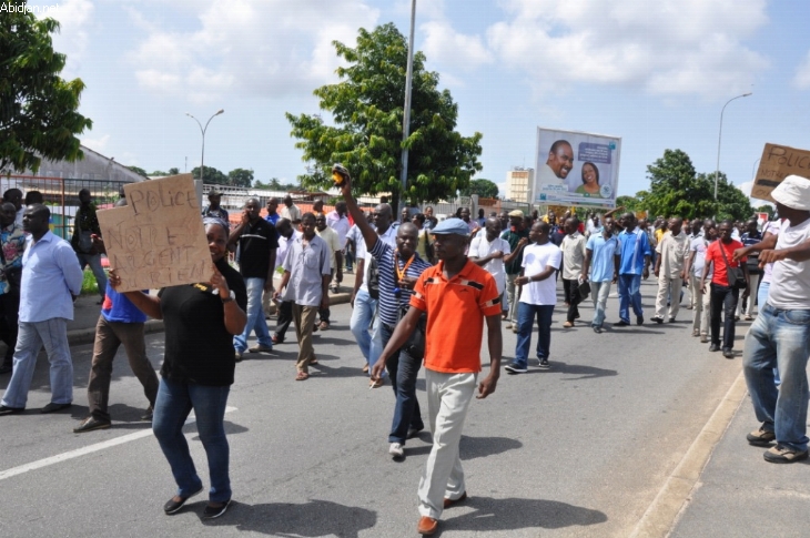 Opération d’acquisition de terrains nus au profit des policiers : 150 policiers souscripteurs marchent sur la Direction générale